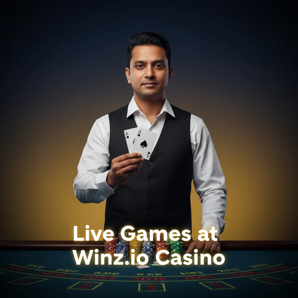 Winz.io Live Casino with 250+ tables: Roulette, Blackjack, Baccarat, Poker, TV games, Andar Bahar, Teen Patti.