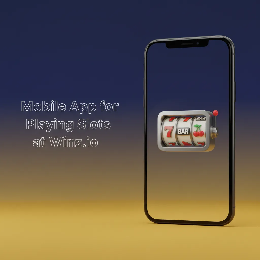 Winz.io mobile slots PWA on phone screens with Slots tab, filters, search, and real-time balance for Android and iOS.