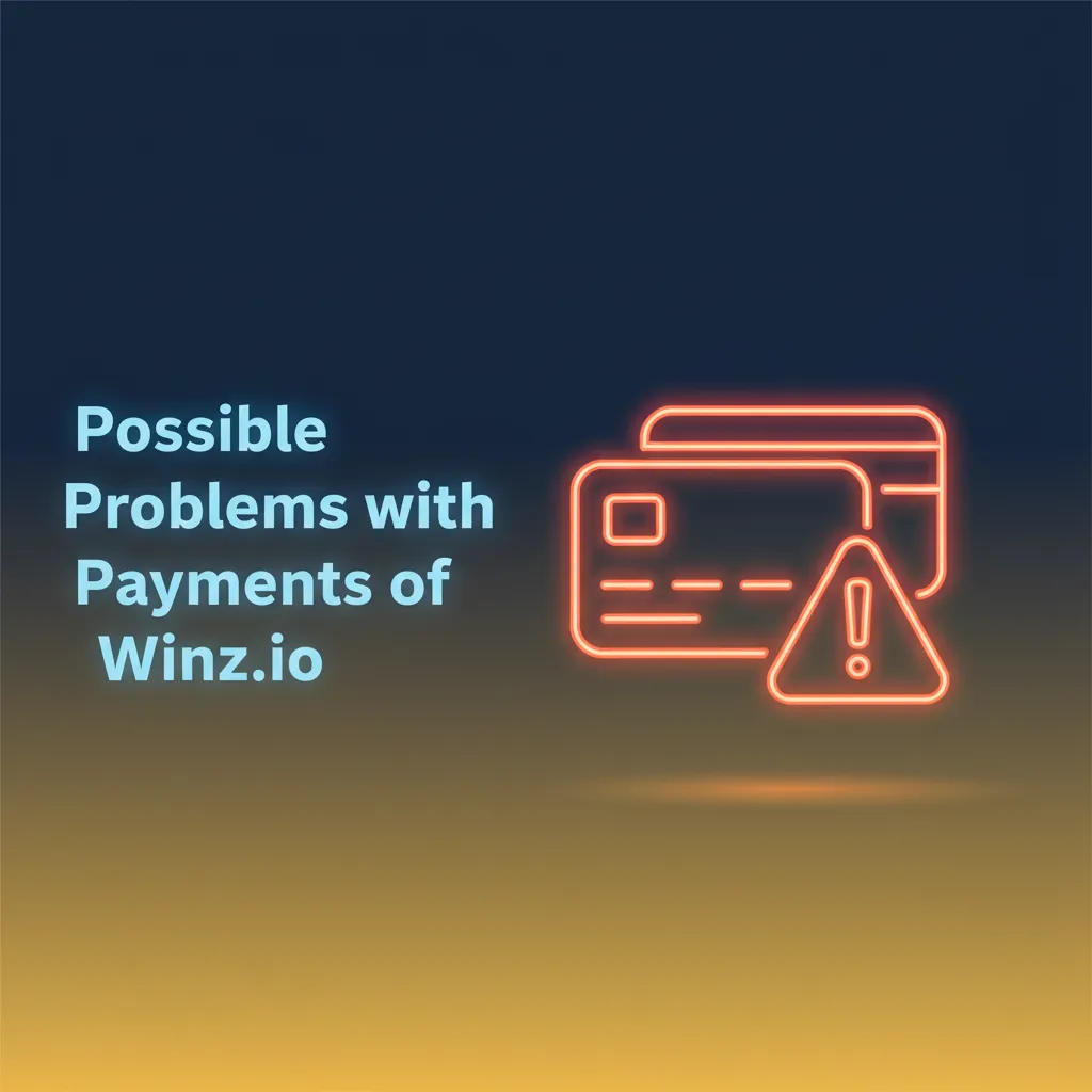 Infographic: Winz.io India payment issues—card declined, wrong chain, missing XRP tag, KYC pending, limit exceeded.