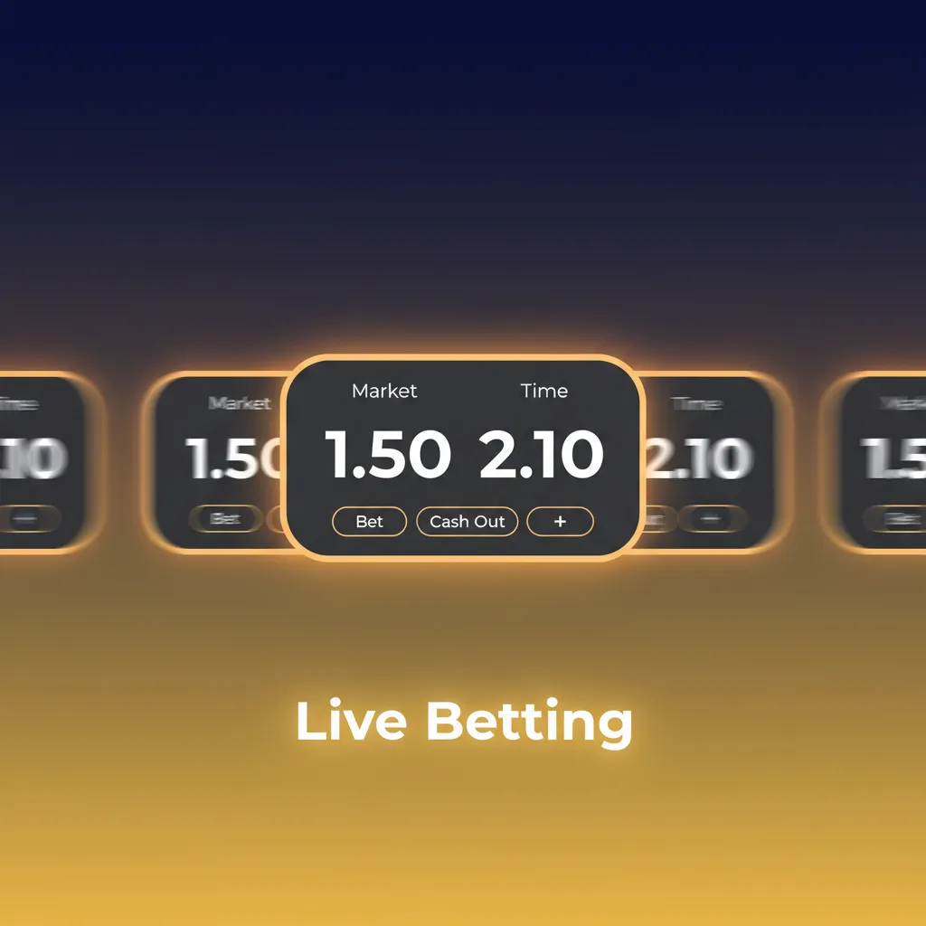 Live betting with in-play odds, live stats, cash out, quick bet slips, and one-tap stakes for cricket, football, and tennis