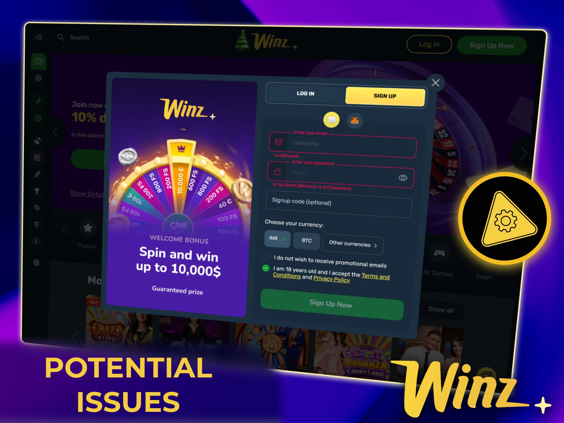 Review common Winz registration issues and follow official tips to resolve them quickly.