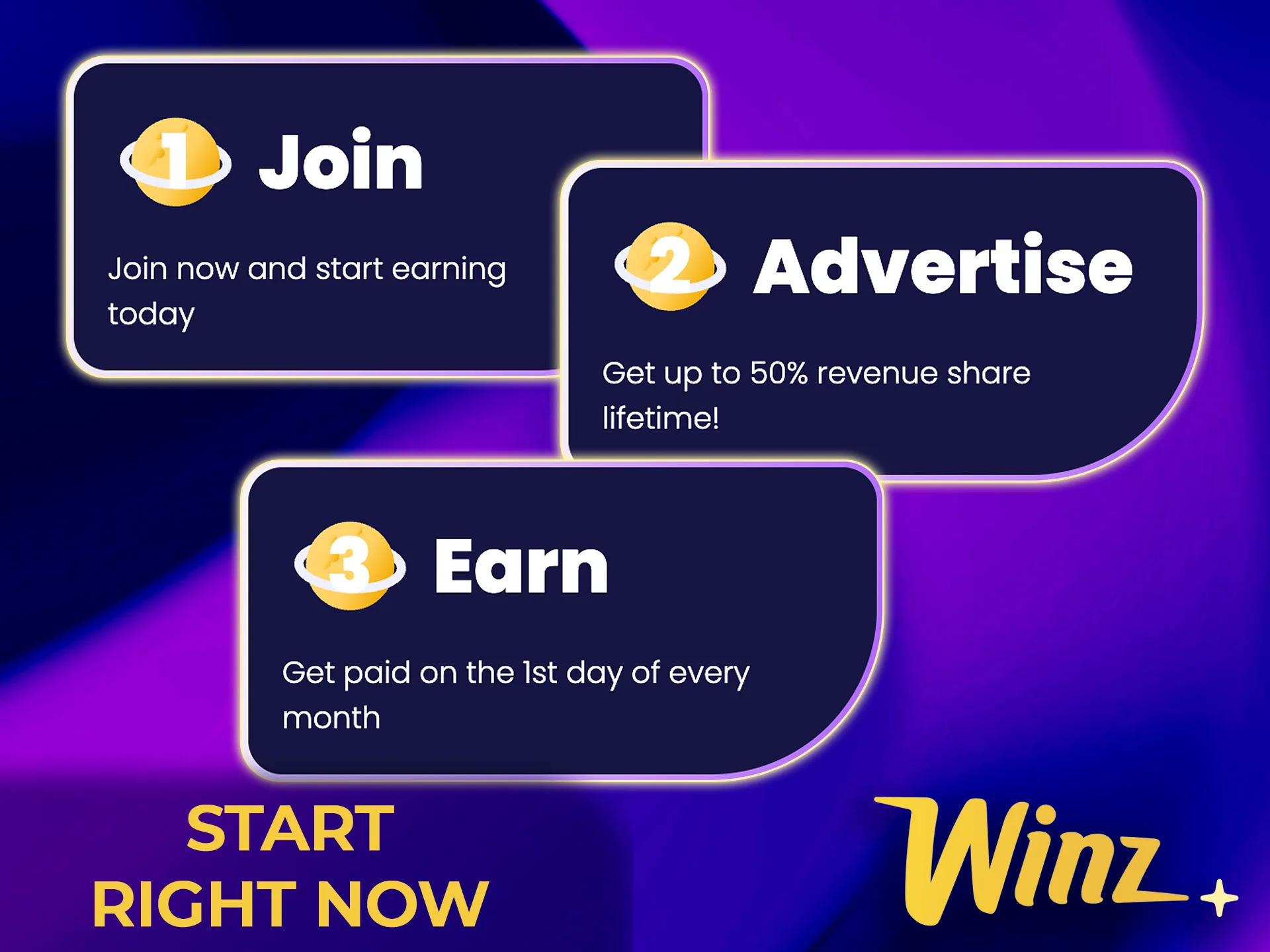 Register your account today and begin your journey as a Moonwalkers affiliate partner.