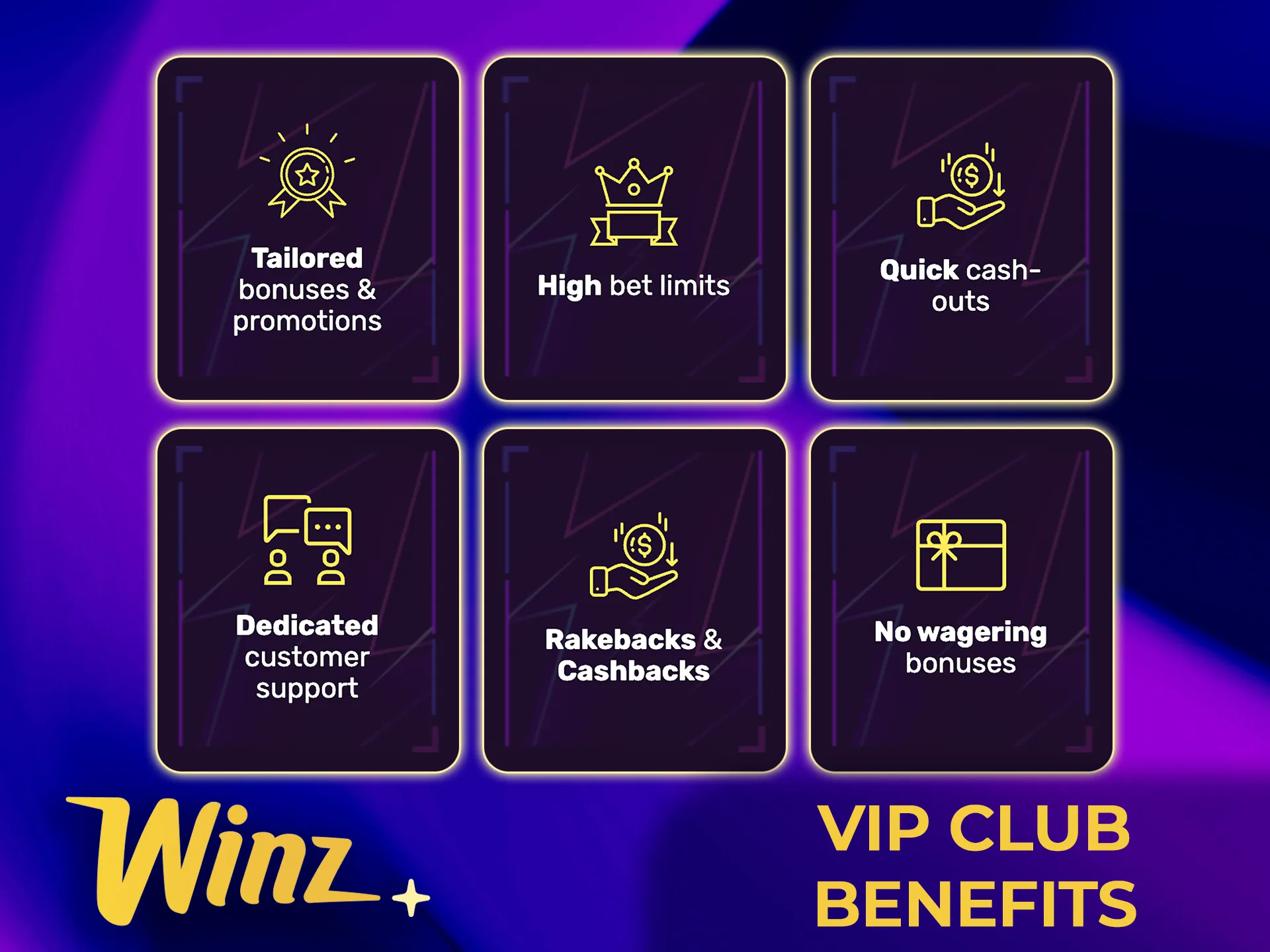 Discover the exclusive privileges and special rewards available to members of the elite Winz loyalty program.