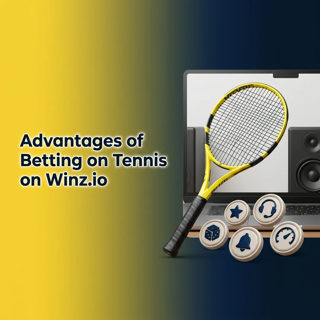 Tennis betting advantages on Winz.io including live in-play markets, competitive odds, INR payments, and mobile platform access