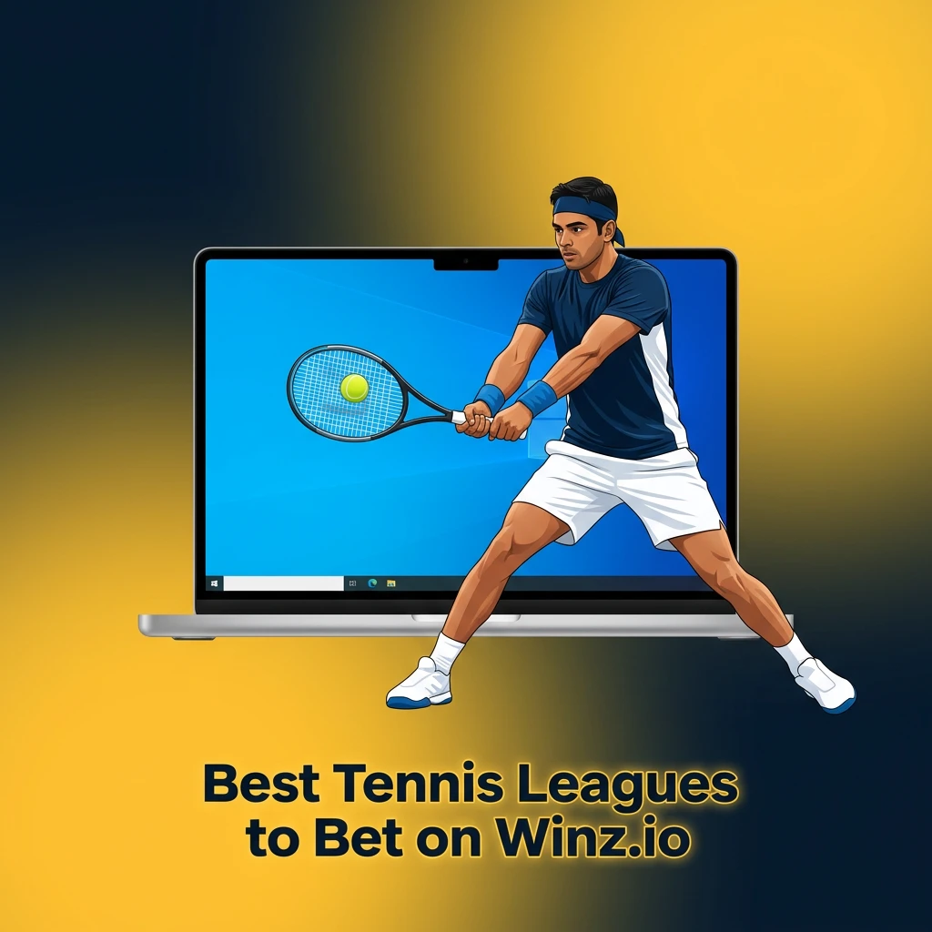 Tennis betting on Winz.io covering Grand Slams, ATP, WTA tournaments, Davis Cup, and United Cup events worldwide