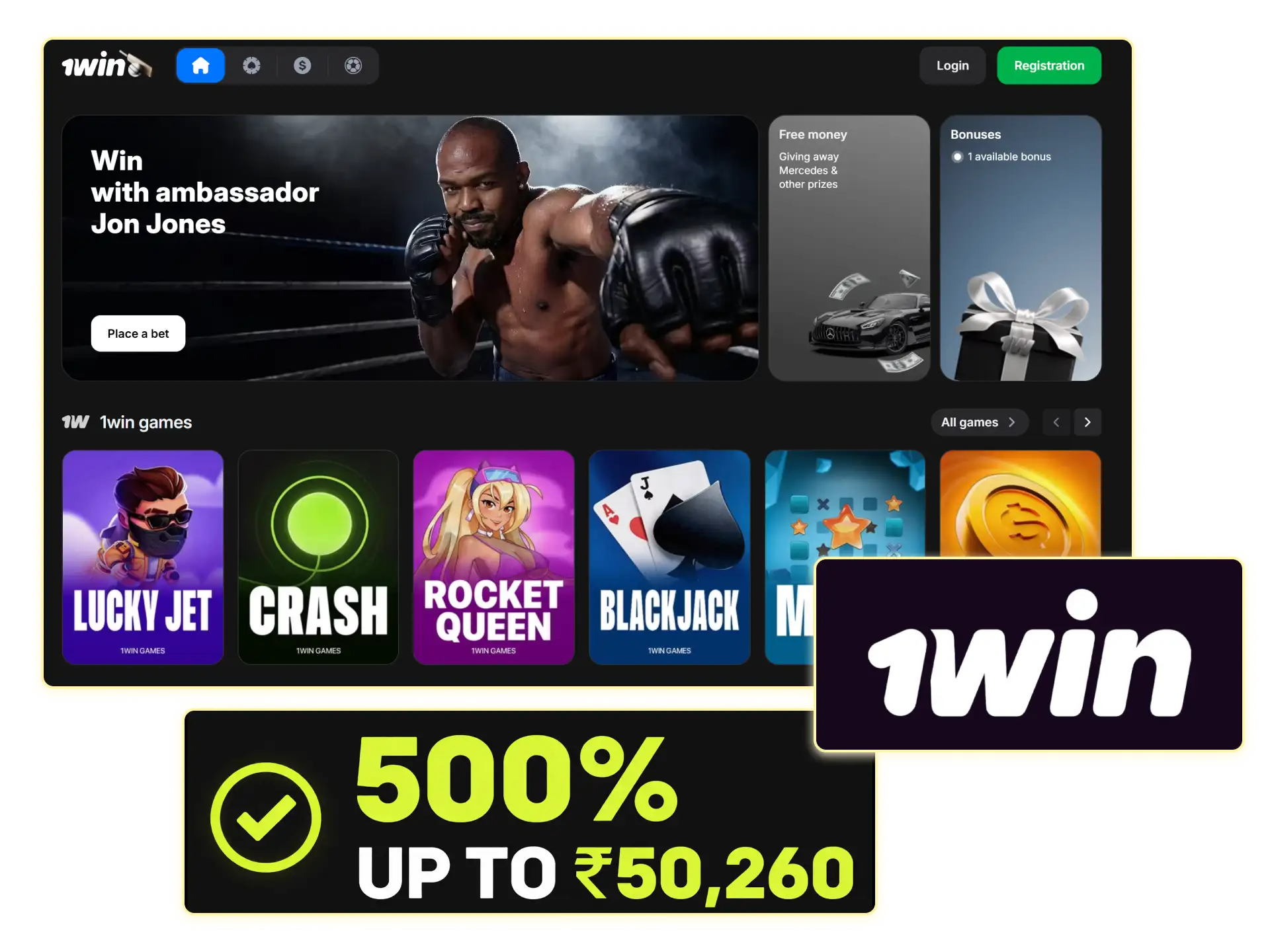 Access a comprehensive summary of 1win as a premium sports betting alternative in India.
